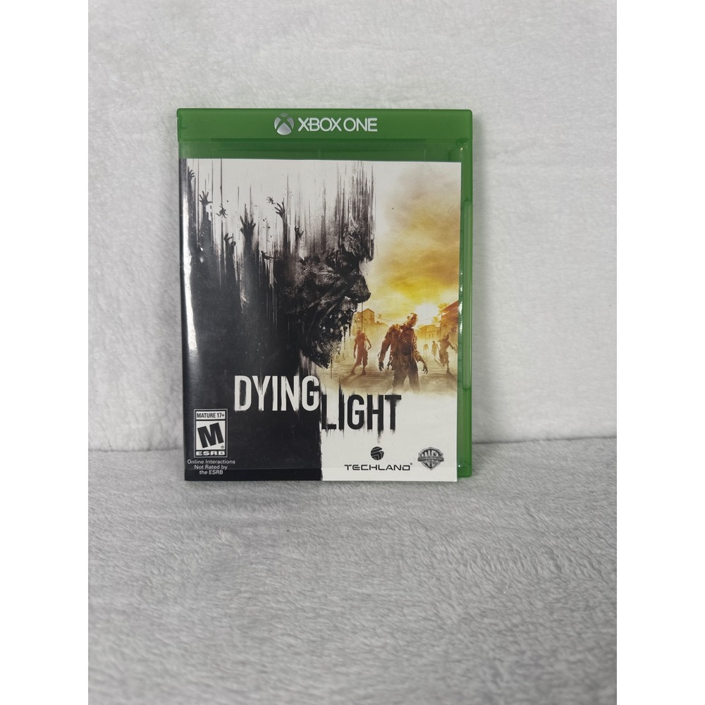 Warner Bros Dying Light Xbox One Standard Green Excellent Parkour Zombie Action